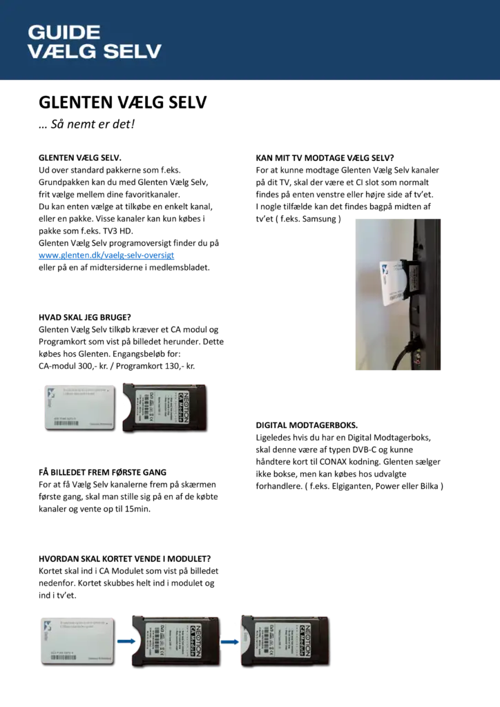 Guide vælg selv