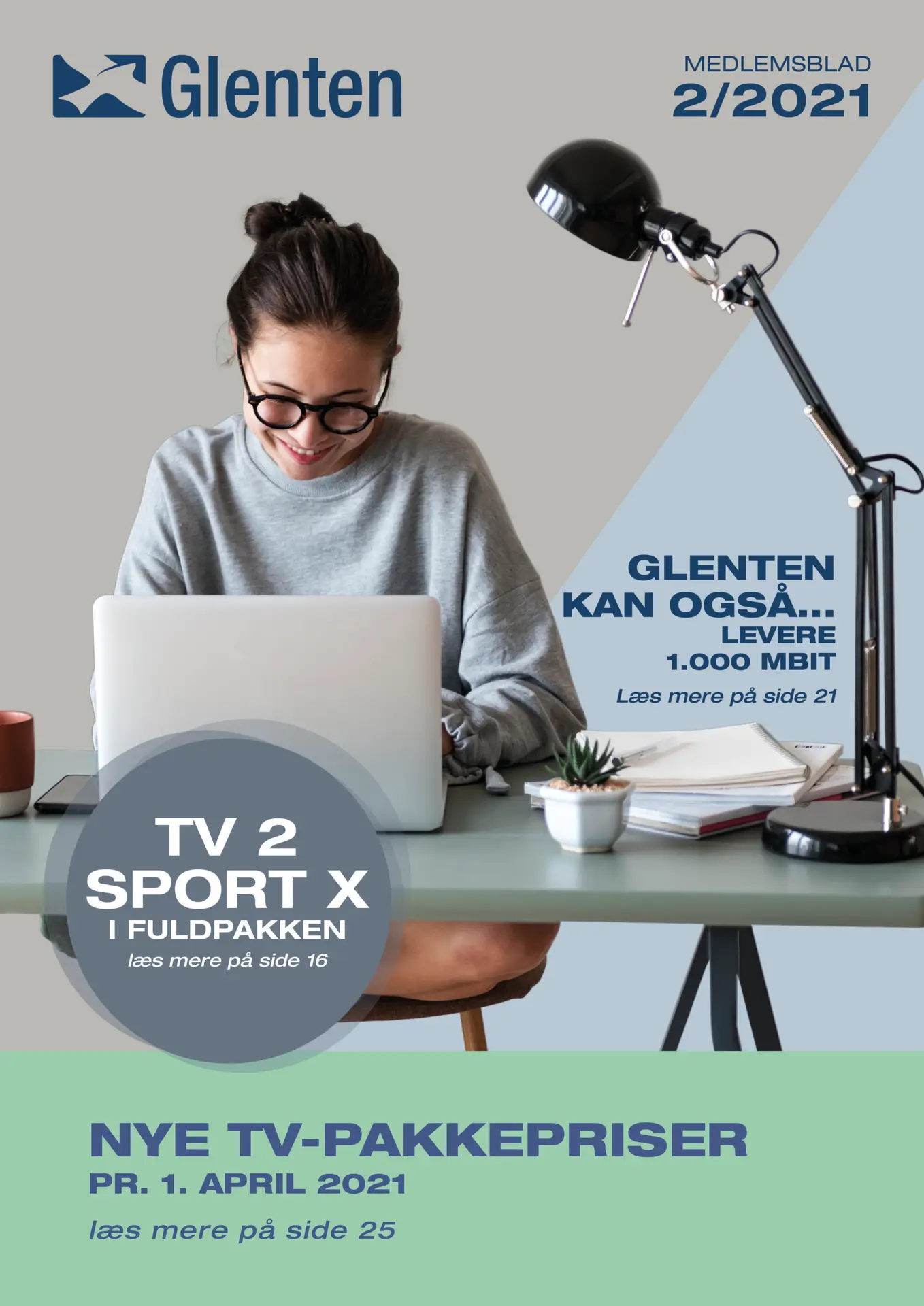 Glenten medlemsblad forside