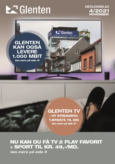 Glenten medlemsblad forside