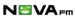 NOVA FM logo, en af de radiokanaler Glenten tilbyder